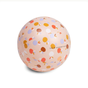 Pelota de playa hinchable con estampado de frutas tropicales coloridas de Swim Essentials