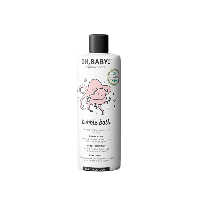 Botella de Espuma de baño natural para bebés "Oh, Baby!" de 400 ml