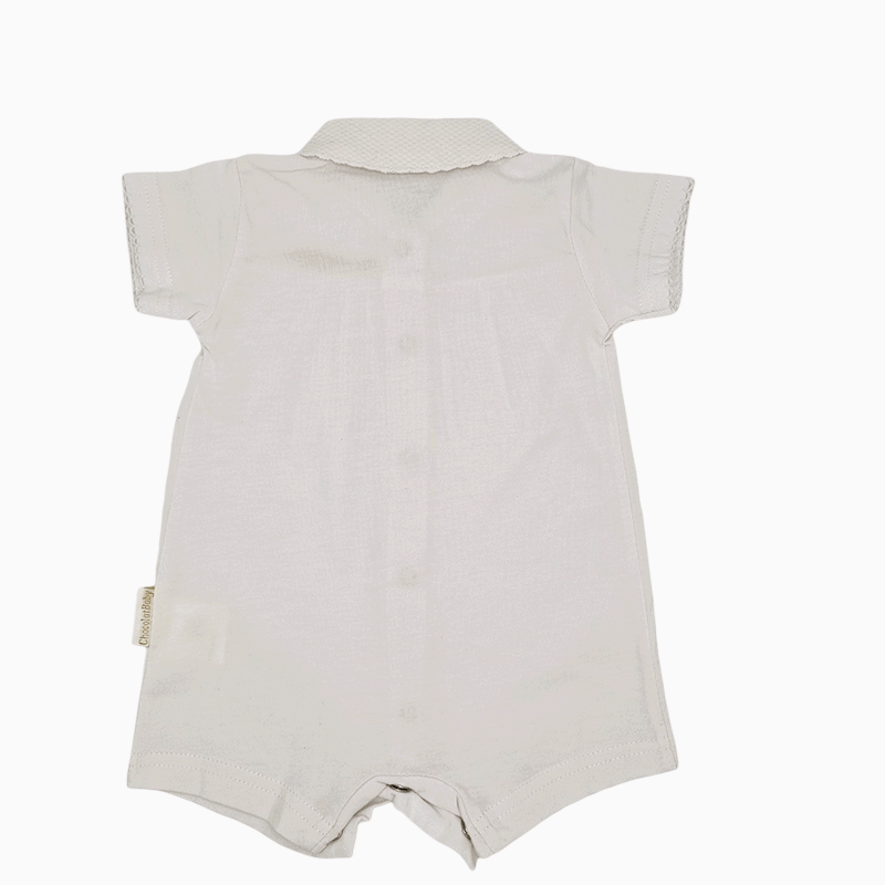 Pijama de verano para bebé Chocolat Baby trasera
