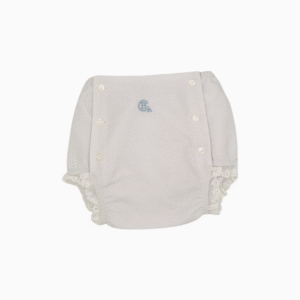 Cubrepañal blanco para bebé Chocolat Baby