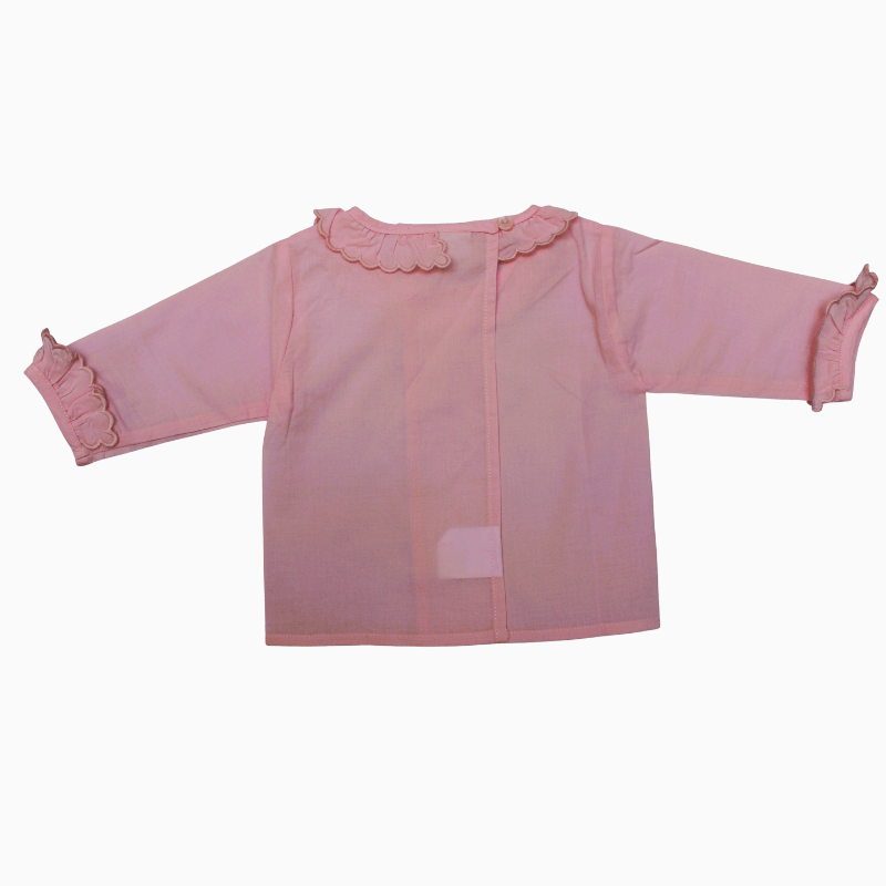 Camisa Batista Rosa - Imagen 3