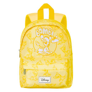Mochila preescolar Disney Bambi amarilla para niños