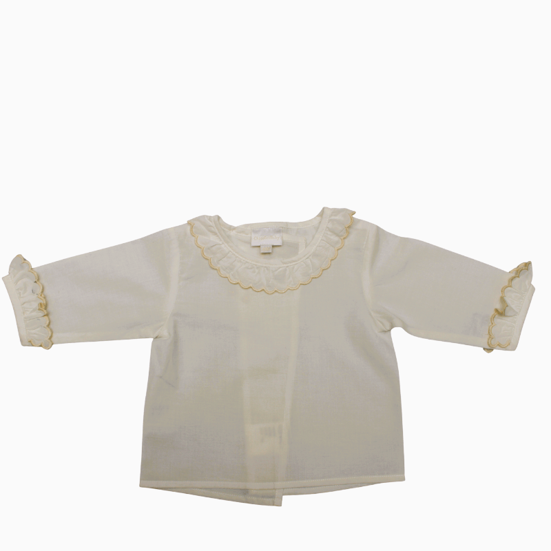 Camisa Batista Beige - Imagen 2