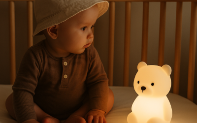 Lámpara quitamiedos bebé: confort en las noches infantiles