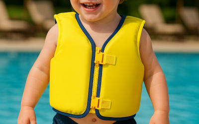 Chaleco flotador para los primeros contactos con el agua