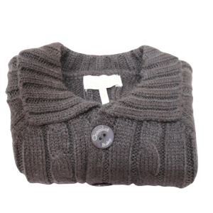 Abrigo de punto gris marengo bebé Chocolat Baby